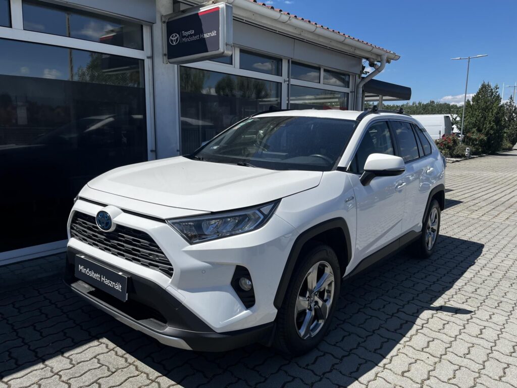 RAV 4 Rav4 2.5 Hybrid Comfort Style Business AWD e-CVT magyarországi vezetett szervízkönyv!